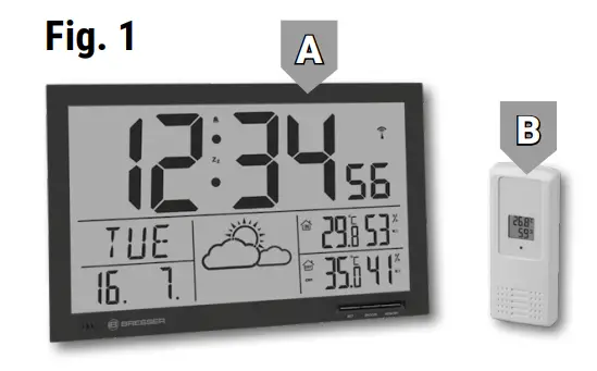 BRASSELER-7001800CM3000-Weather-Station-Wall-Clock-MyTime-Jumbo-1