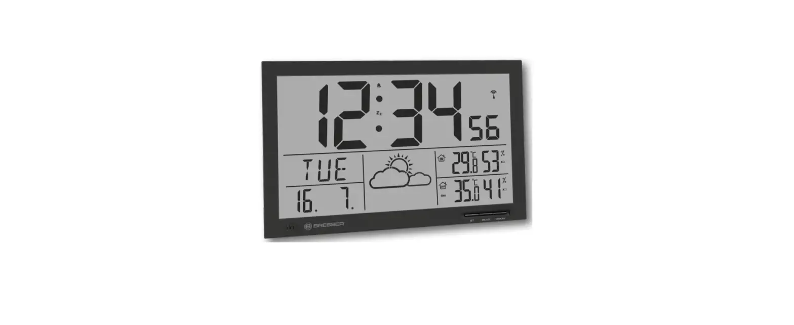 Brasseler 7001800cm3000 Weather Station Wall Clock Mytime Jumbo Instruction Manual