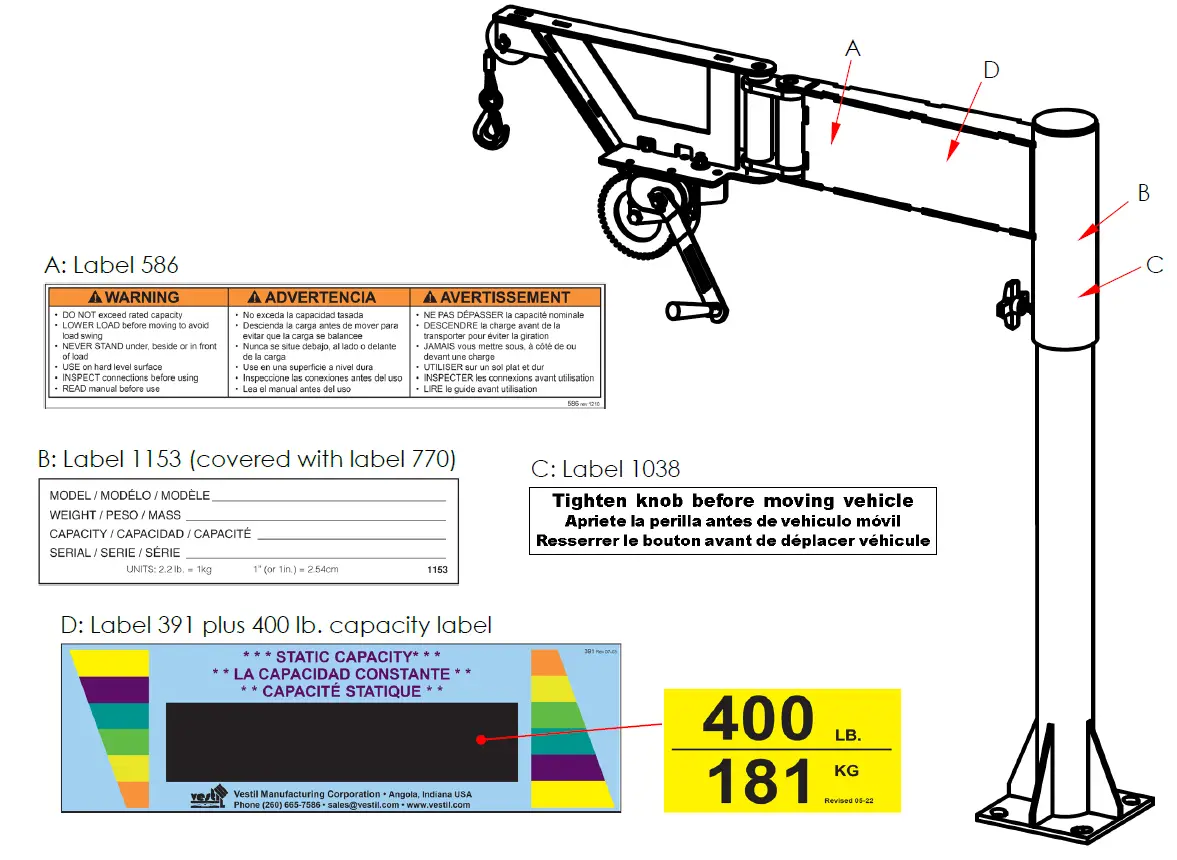 Vestil-VAN-J-Series-Vehicle-Mounted-Jib-Cranes-fig-12