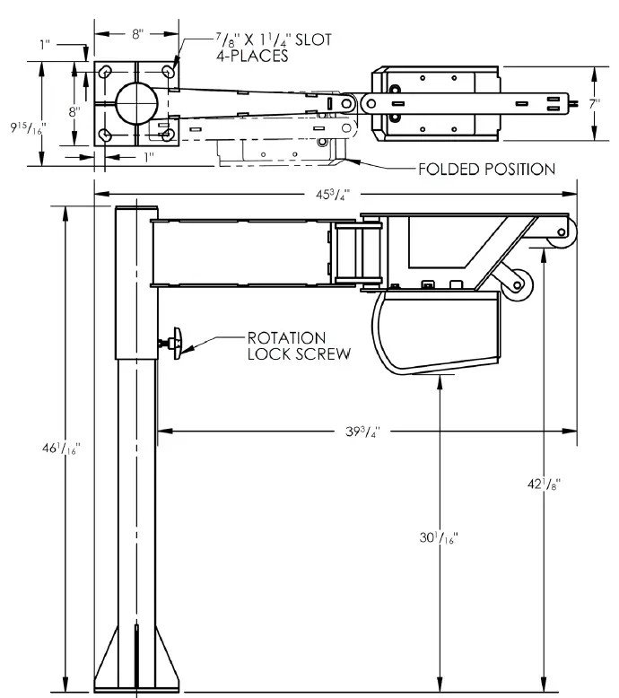 Vestil-VAN-J-Series-Vehicle-Mounted-Jib-Cranes-fig-3