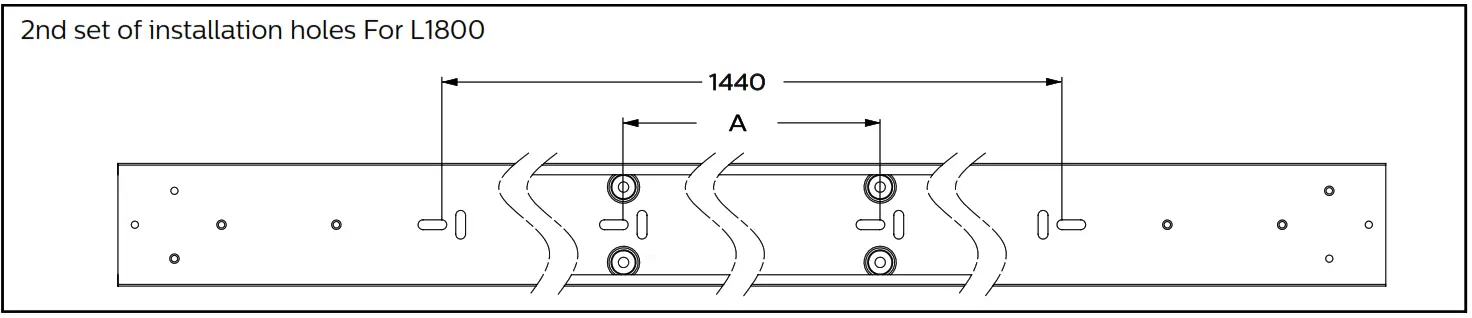 PHILIPS BN126C LED CoreLine Batten - Figure 3