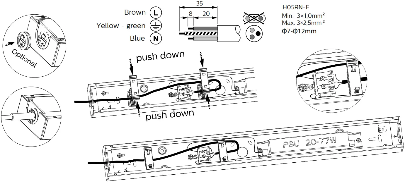 PHILIPS BN126C LED CoreLine Batten - Figure 9