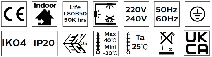 PHILIPS BN126C LED CoreLine Batten - Icon 1