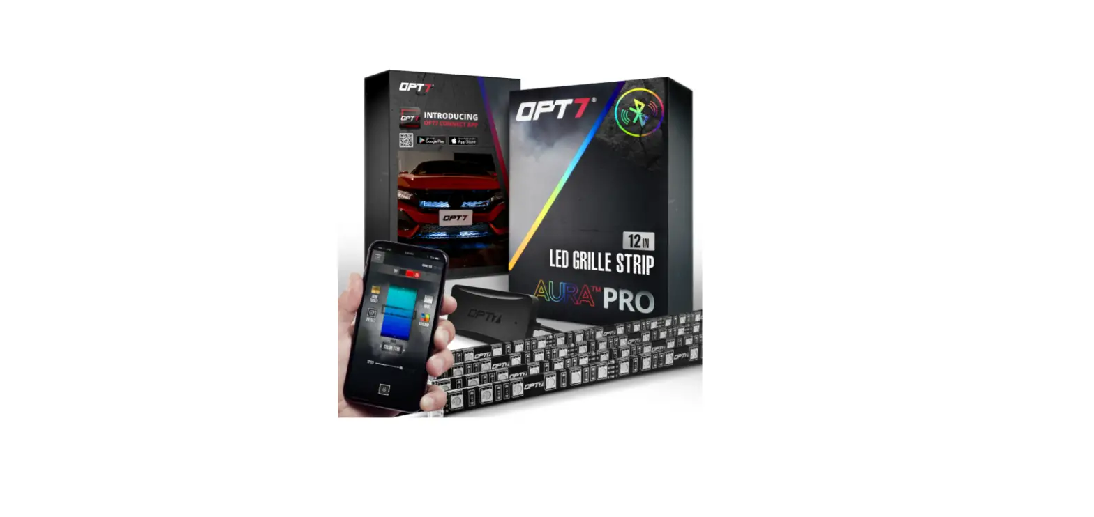 Opt7 Dodge Challenger 08-22 Aura Pro Bluetooth Drl Halo Rgb Installation Guide