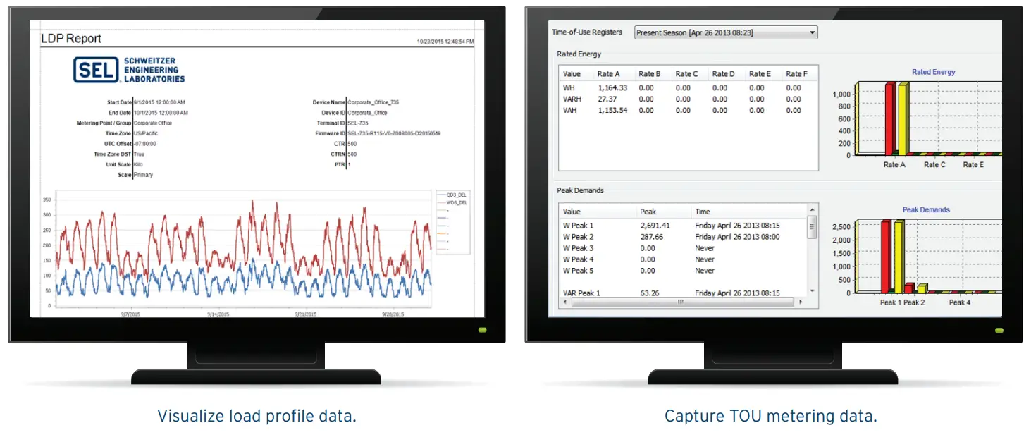 SEL-735 Power Quality and Revenue Meter - fig 3