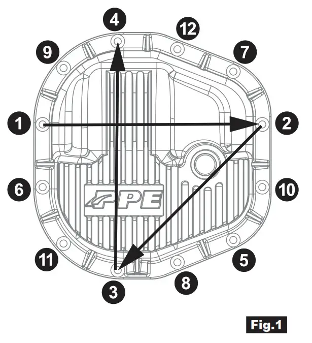 PPE Heavy Duty Cast Aluminum Rear Differential Cover - Step7
