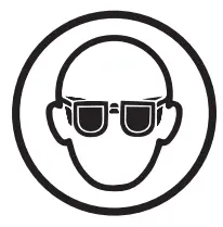 Wear Safety Goggles Icon
