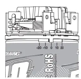 HOBBYWING 20220922 Quicrun Brushed Motor User Manual - Timing Adjustment