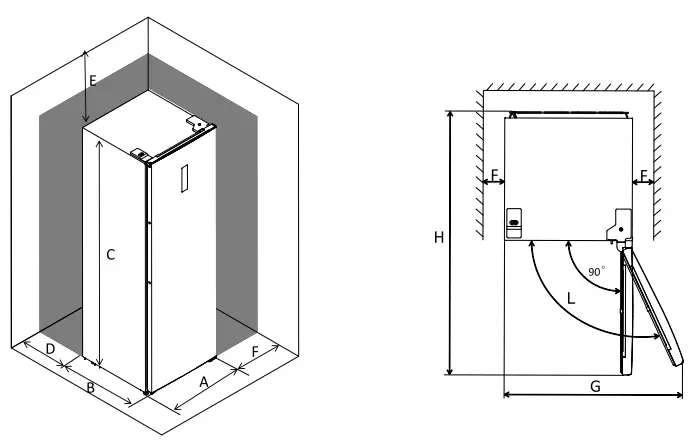 Morgan MUF-EC278L Upright Freezer - Fig 19