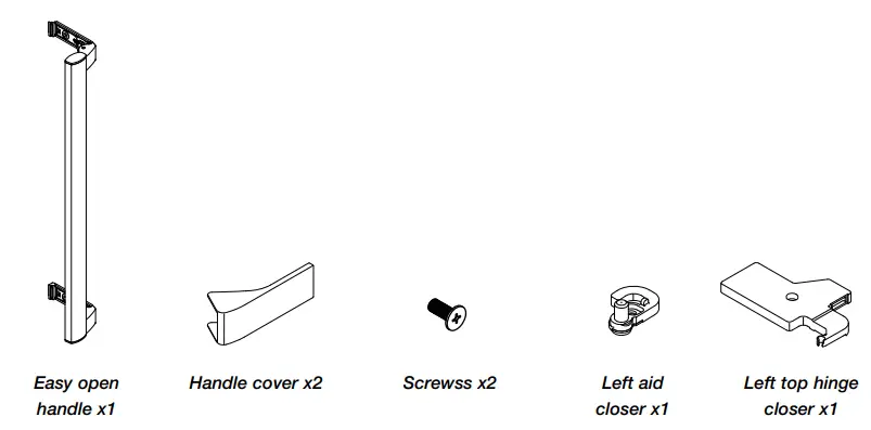 Morgan MUF-EC278L Upright Freezer - Fig 2