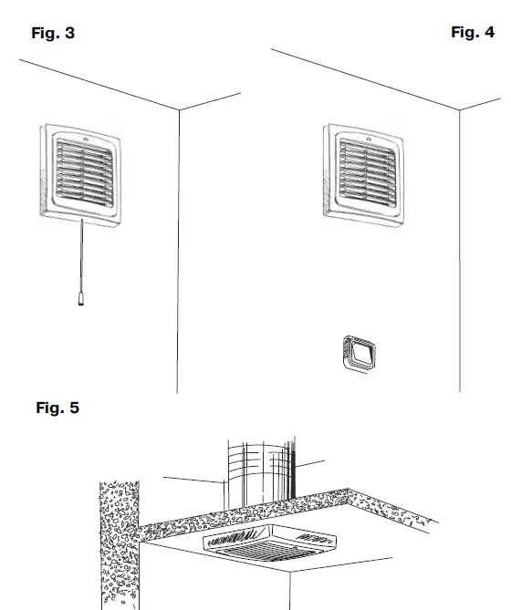 BLAUBERG Auto 150 Wall Exhaust Fan 3