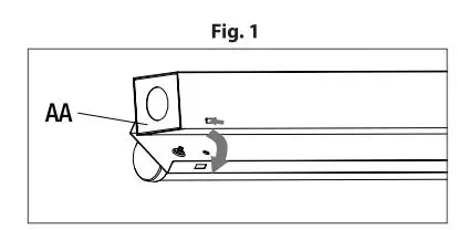 FEIT Electric STRP 2X1 4WY LED Dual Lamp Color Selectable LED Strip Light Instruction Manual - Figure 1