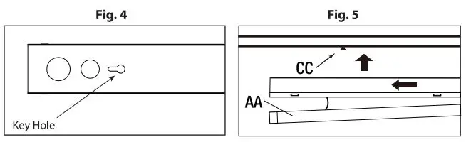 FEIT Electric STRP 2X1 4WY LED Dual Lamp Color Selectable LED Strip Light Instruction Manual - Figure 4,5