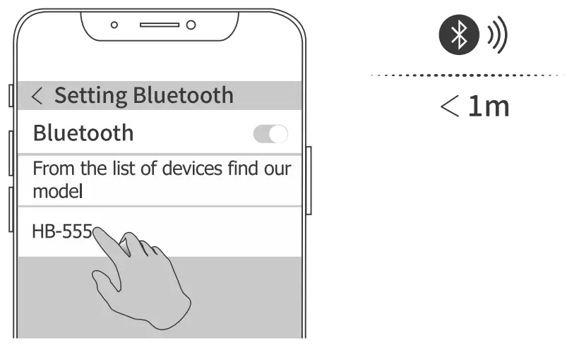 HARPER HB-555 Bluetooth Stereo Headphones with Microphone - fig 5