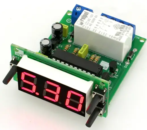 AVT1995 Precise Timer 1 second...99 minutes -