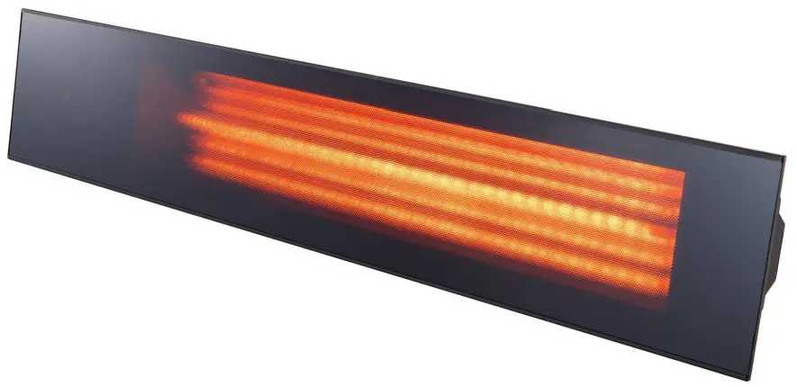 SPACE-RAY Linea Glass Front Electric Radiant Heater