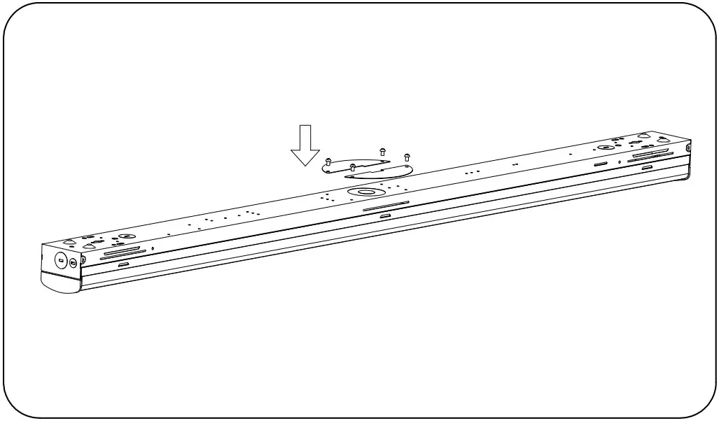 HOWARD LIGHTING LCS Series LED Strip Luminaire - Surface Mounting 2