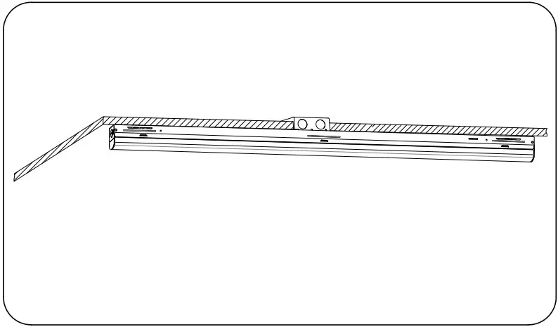 HOWARD LIGHTING LCS Series LED Strip Luminaire - Surface Mounting 6