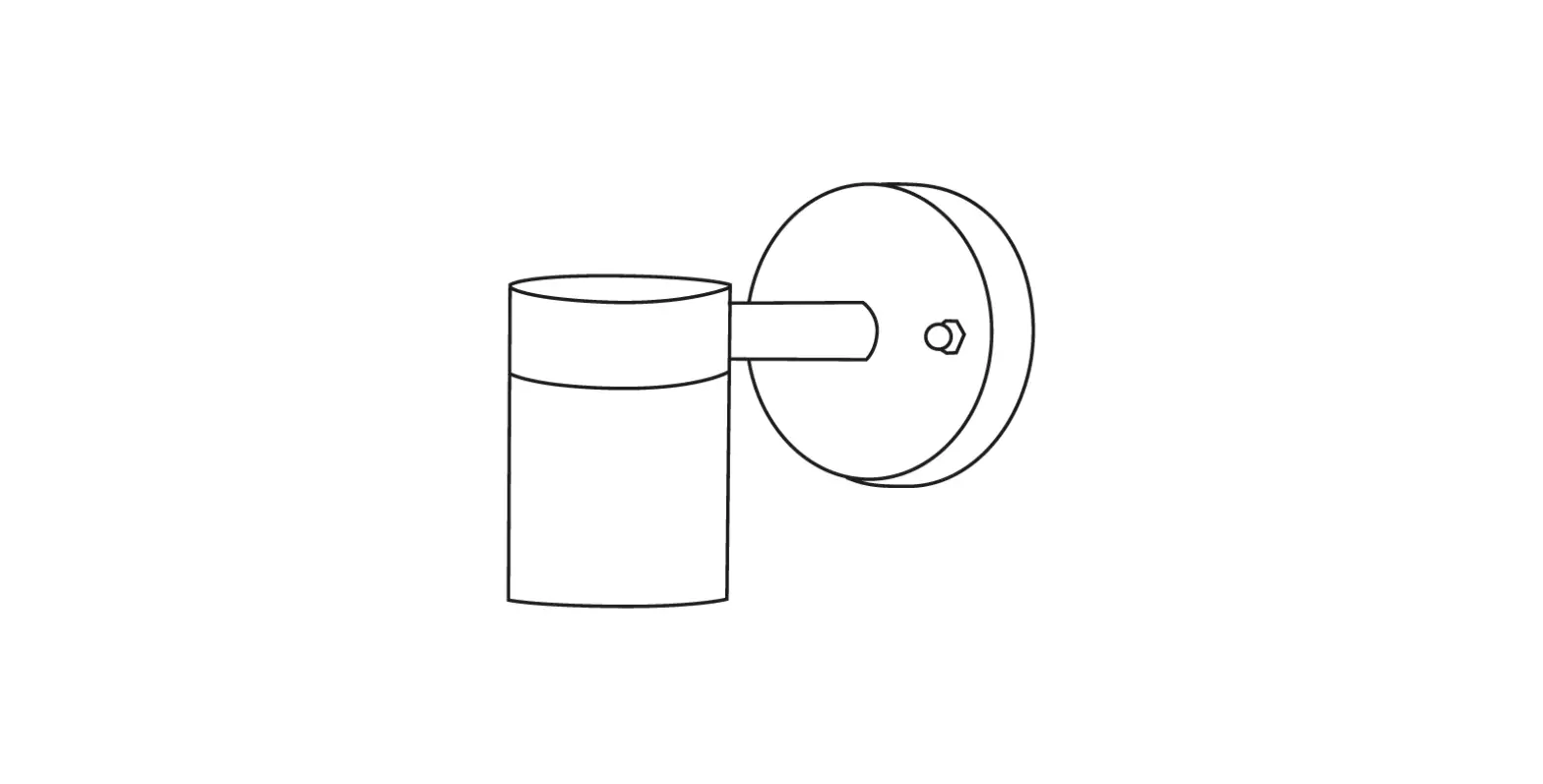 Konstsmide 7534-250 Bollard Lamp Anthracite Instructions