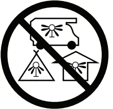 HEAT HOG HH-04SLN-A 4,000 BTU LP Portable Heater - warning