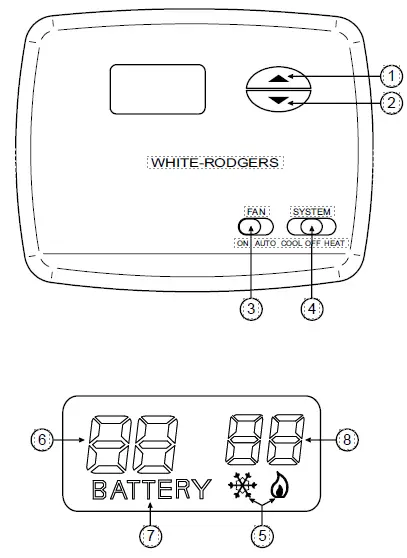 White Rodgers 1F78 Non-Programmable Thermostat fig-11