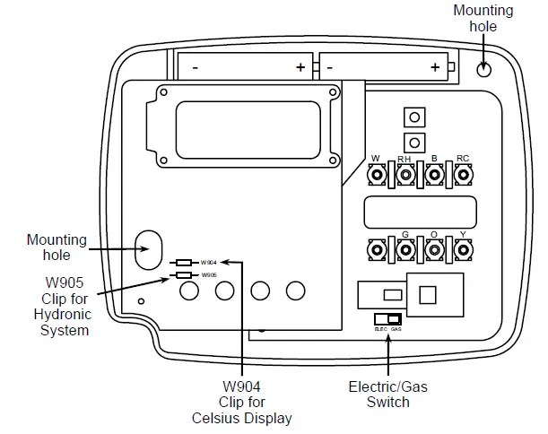 White Rodgers 1F78 Non-Programmable Thermostat fig-2