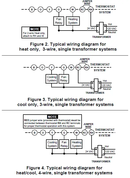 White Rodgers 1F78 Non-Programmable Thermostat fig-3