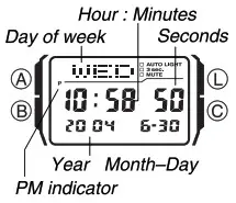 CASIO Classic Watches with Keypad keys 2888 - Timekeeping