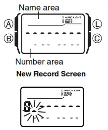 CASIO Classic Watches with Keypad keys 2888 - To input the telephone number and then the name