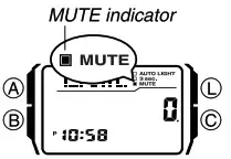 CASIO Classic Watches with Keypad keys 2888 - To turn the input tone on and off