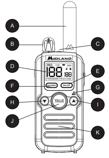 MIDLAND BR180 BizTalk Business Band Two-Way Radios (1)