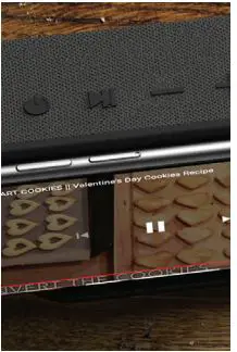 anko KP398 Bluetooth Portable speaker with Wireless Charging User Manual - Play Push button