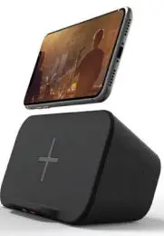 anko KP398 Bluetooth Portable speaker with Wireless Charging User Manual - This product contains a built-in Li-ion battery