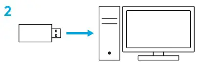 logitech G733 Lightspeed Wireless RGB Gaming Headphone - SETUP INSTRUCTIONS 2