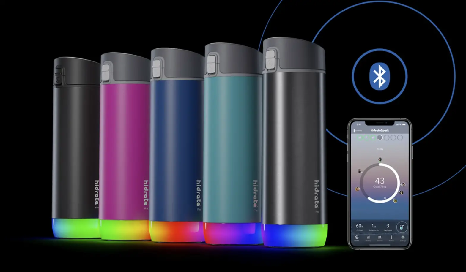 Hidratespark Hpas2zm Insulated Bluetooth Smart Water Bottle User Guide Hidratespark Hpas2zm Insulated Bluetooth Smart Water Bottle User Guide