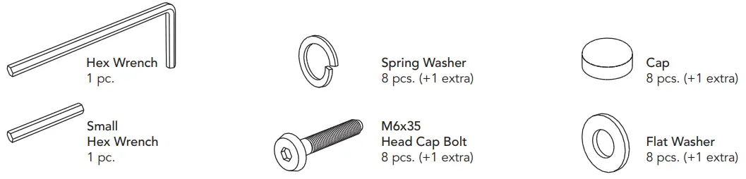 homestyles 6730-10 Chair - Part List - Coffee Table 2
