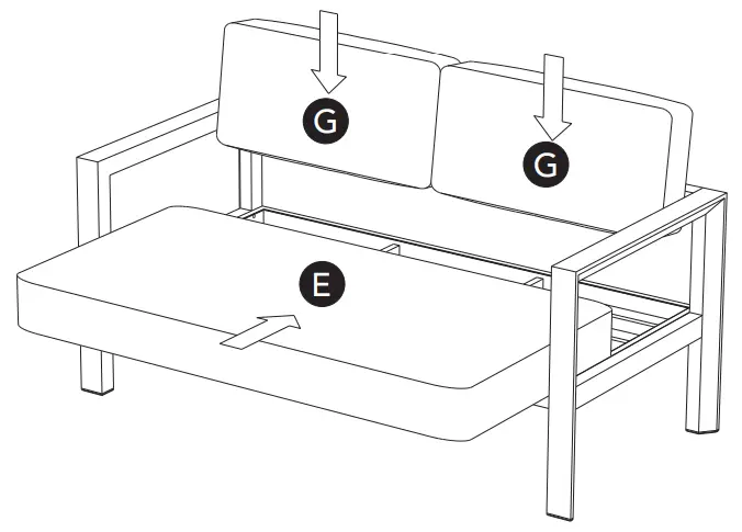 homestyles 6730-10 Chair - Part List - IMPORTANT 7