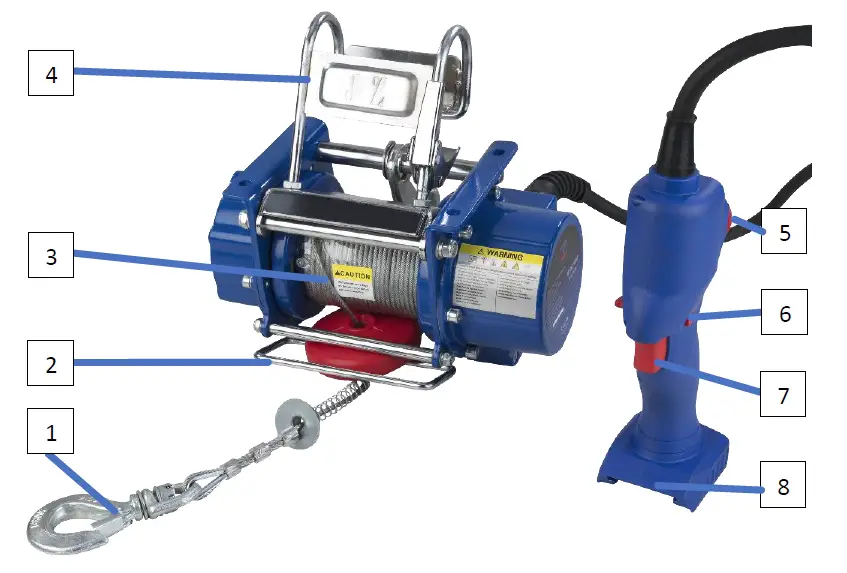 westfalia-WS18SH200-Li-Ion-Cable-Hoist-FIG-1