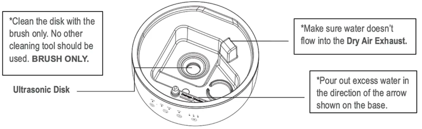 pure PEHUTRB W Top Fill Humidifier - humidifier