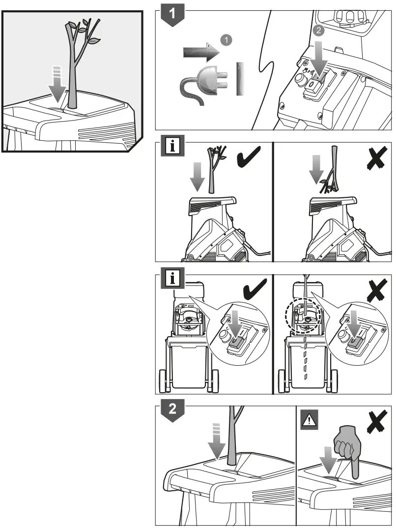 RYOBI RSH2545B Corded 2500W Impact Shredder - fig5