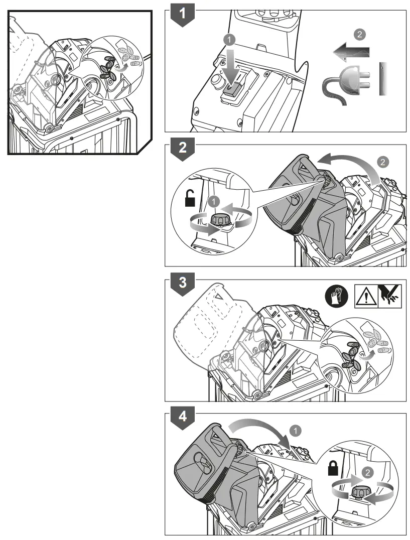RYOBI RSH2545B Corded 2500W Impact Shredder - fig7