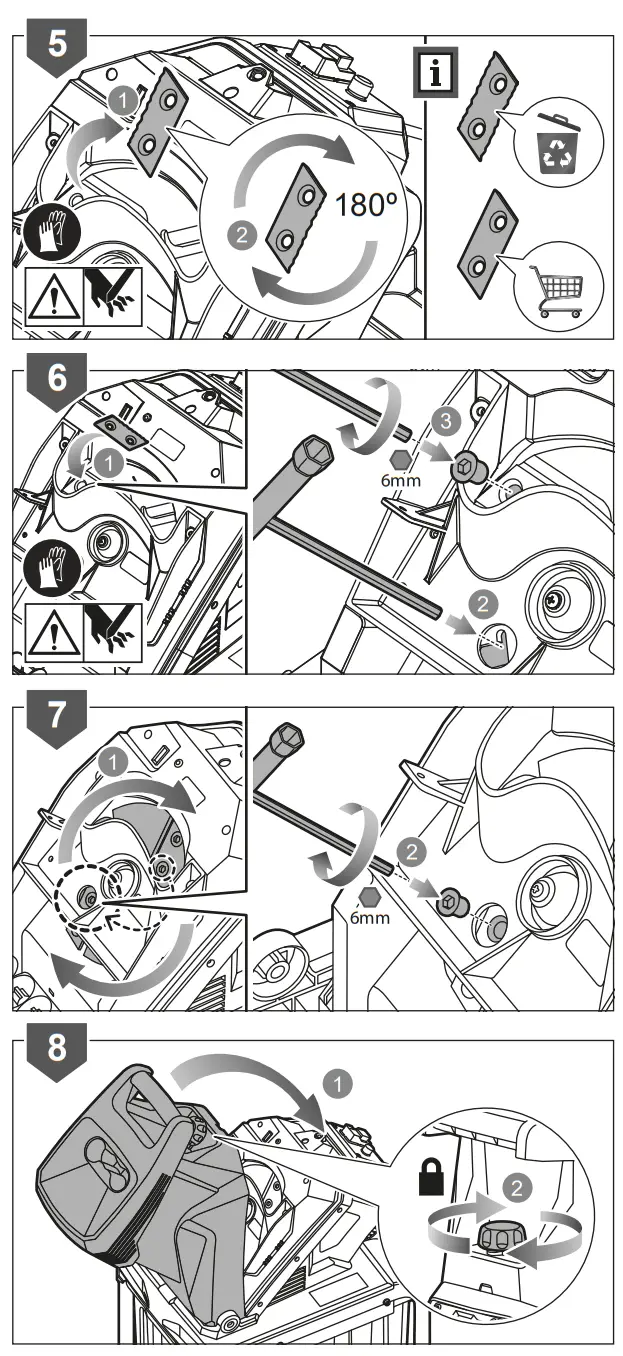 RYOBI RSH2545B Corded 2500W Impact Shredder - fig9