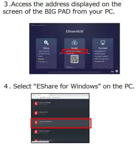 FIG 10 Install ESharefor SH