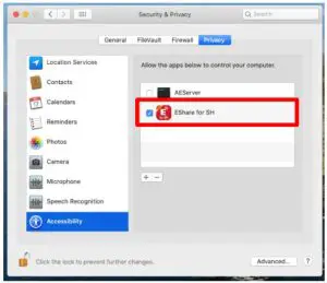FIG 19 Click ESharefor SH” check box