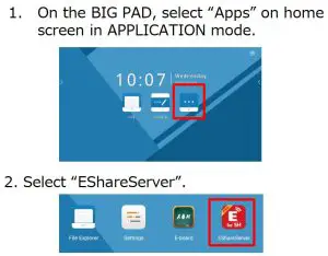 FIG 21 Install ESharefor SH