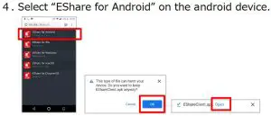 FIG 23 Install ESharefor SH