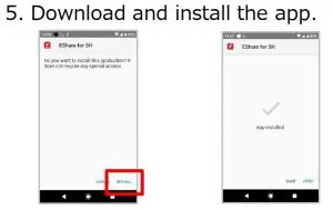 FIG 24 Install ESharefor SH