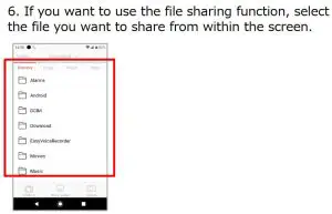 FIG 43 Wireless Connection (Android)