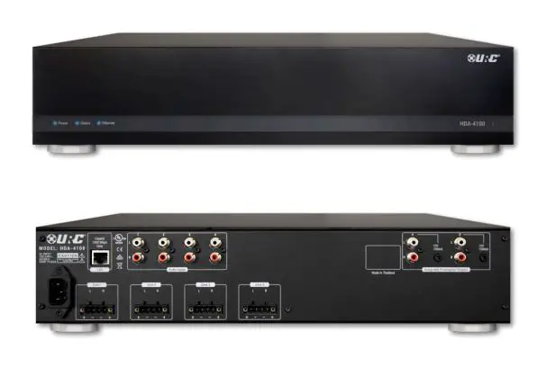 URC HDA-4100 Multi-Zone Amplifier Owner's Manual - Overview