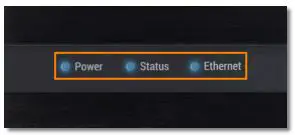 URC HDA-4100 Multi-Zone Amplifier Owner's Manual - Power & Status LED